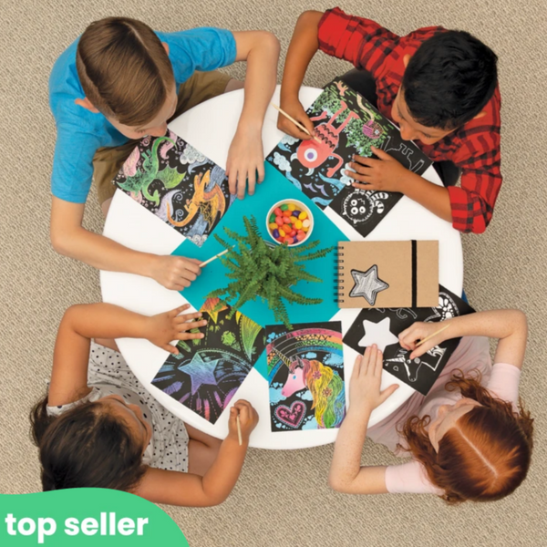 Scratch & Scribble Art Kits: Monster Pals