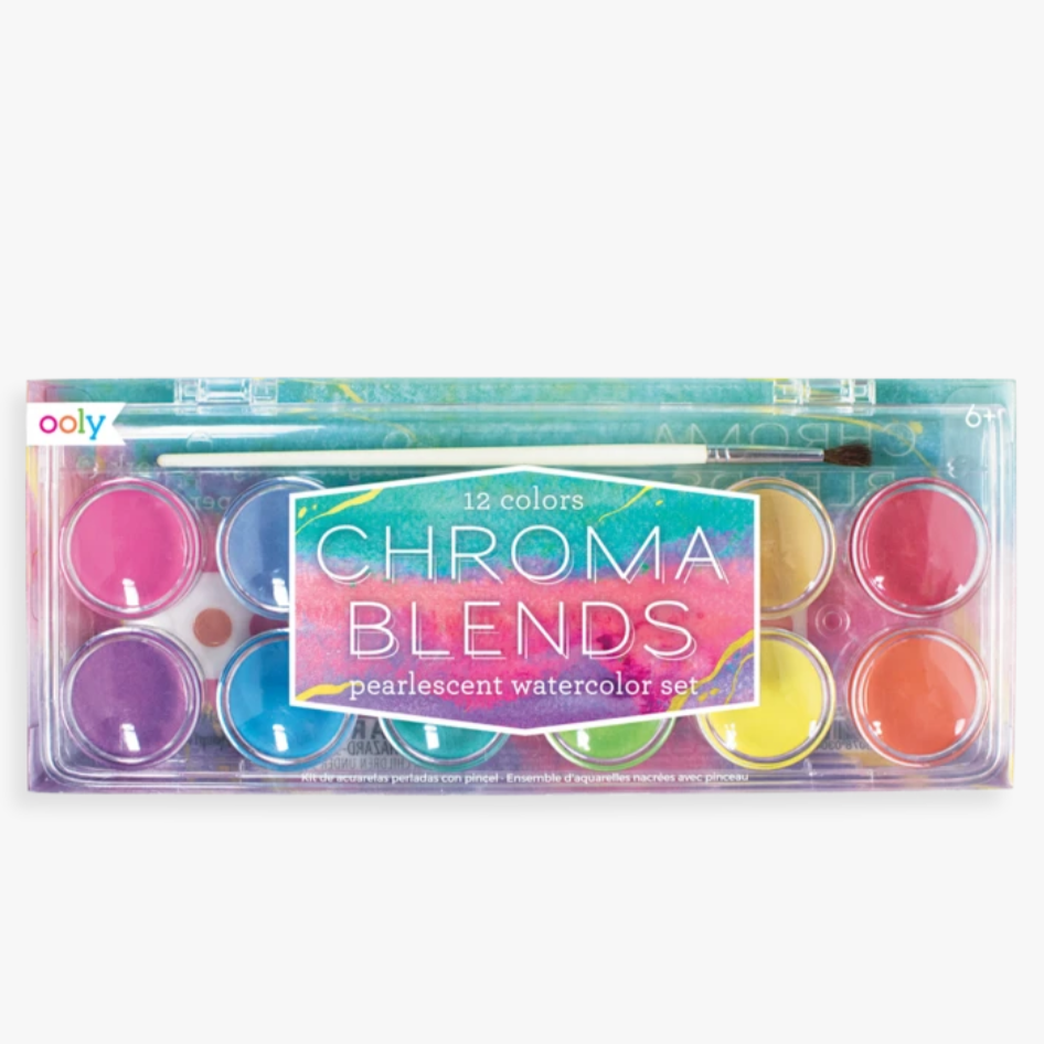 Chroma Blends Watercolor Paint Set - Pearlescent