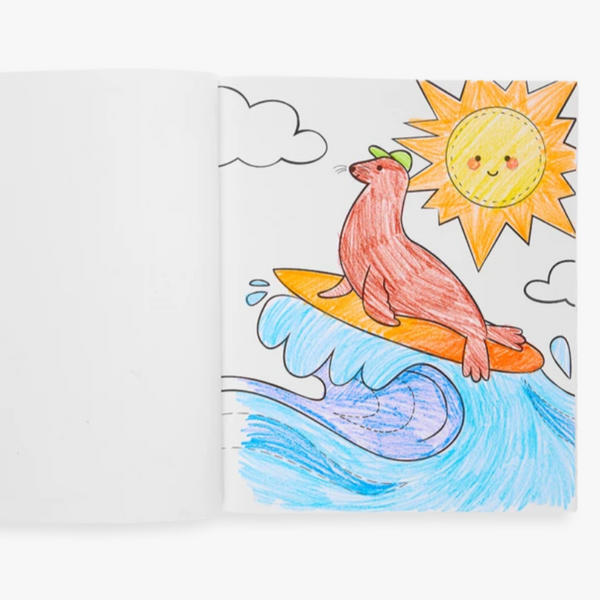 Color-in’ Book: Outrageous Ocean