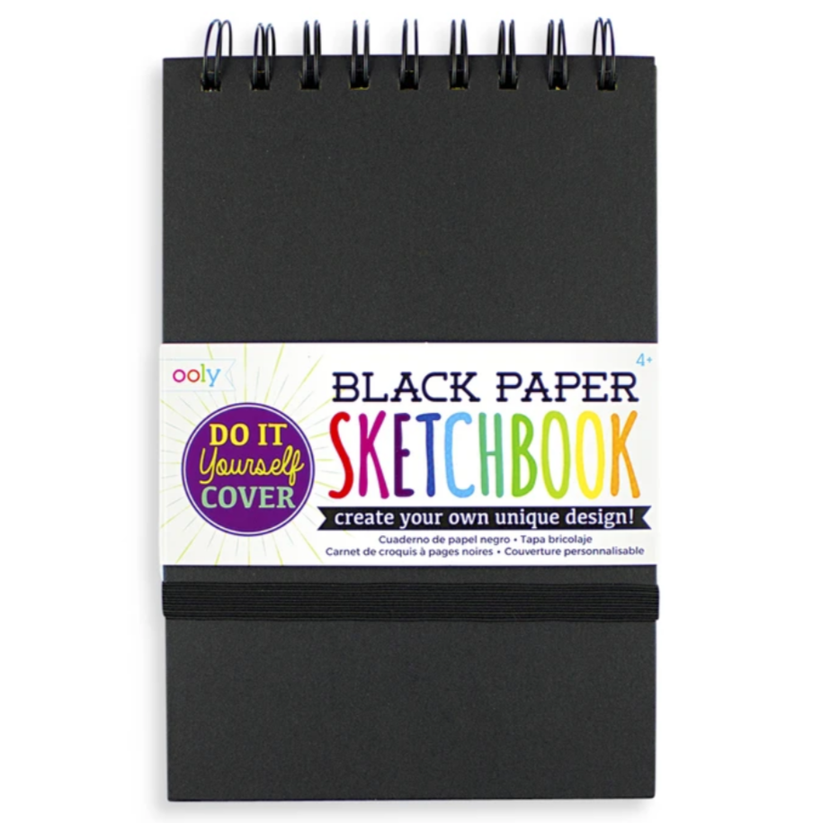 Black Paper Sketchbook -small