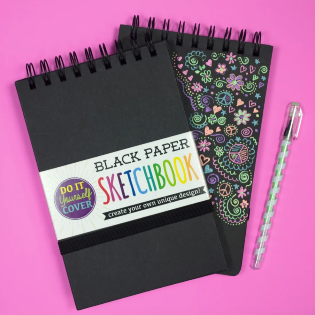 Black Paper Sketchbook -small