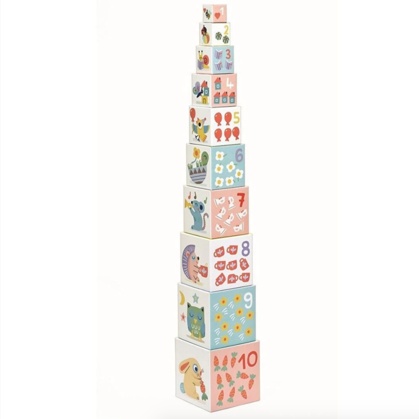 Woodland Creatures Nesting and Stacking Blocks