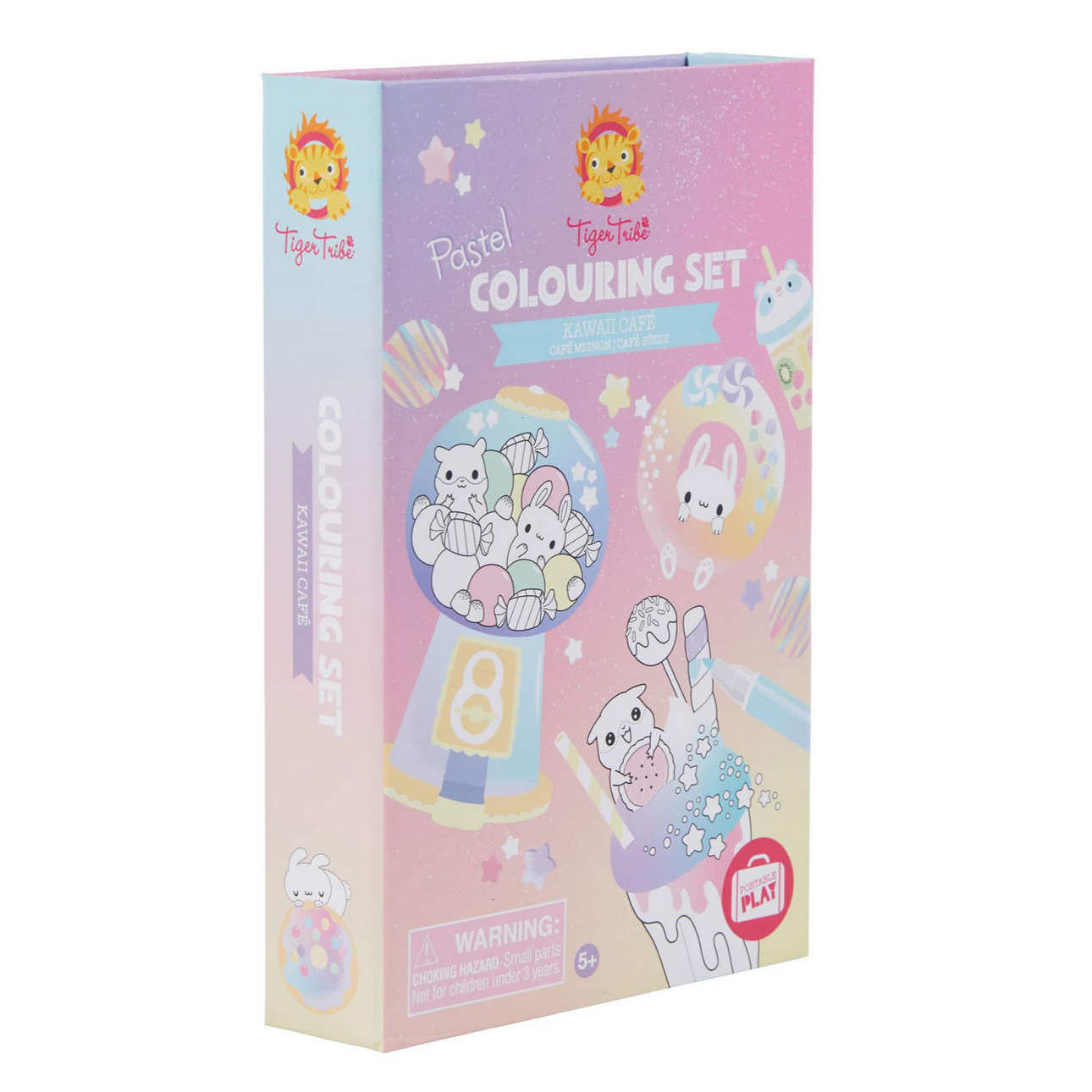 Kawaii Cafe – Pastel Coloring Set