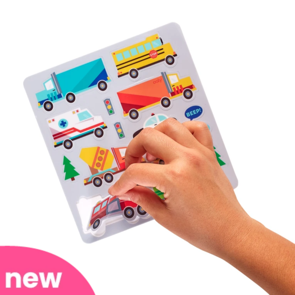 Play Again! mini on-the-go activity kit & Game -Workin’ Wheels