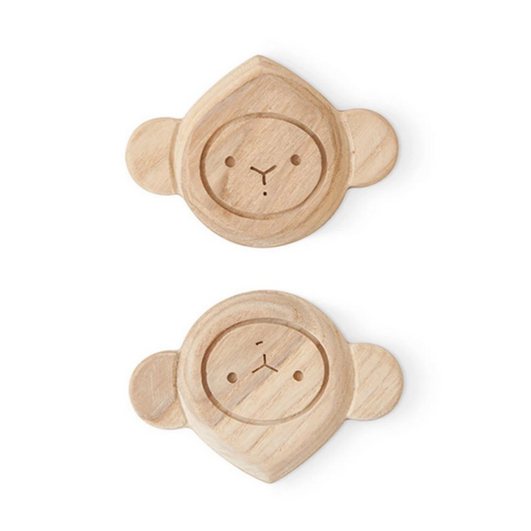 Wooden Teether "Monkey" for 10mo+