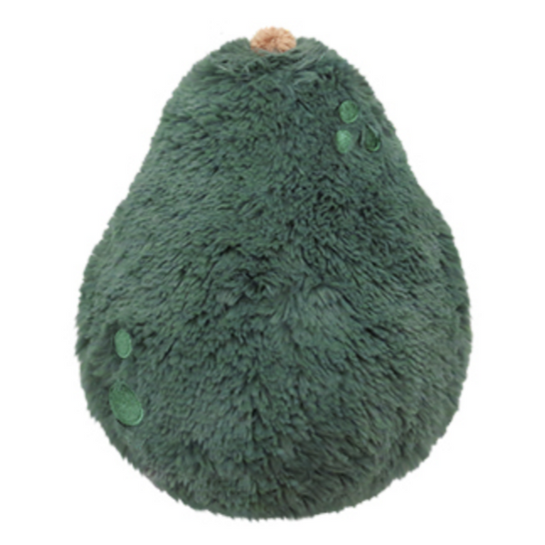 back of avocado plush 