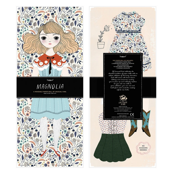 MAGNOLIA Paper Doll Kit 8yrs+