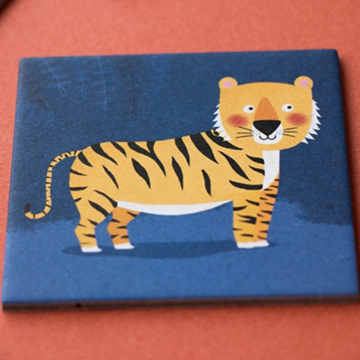 Wild Animals Memory Game