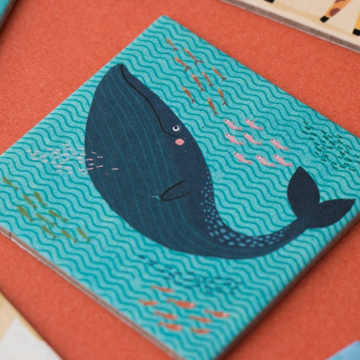 Wild Animals Memory Game