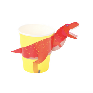 T-Rex Dinosaur Party Cups - 8pk
