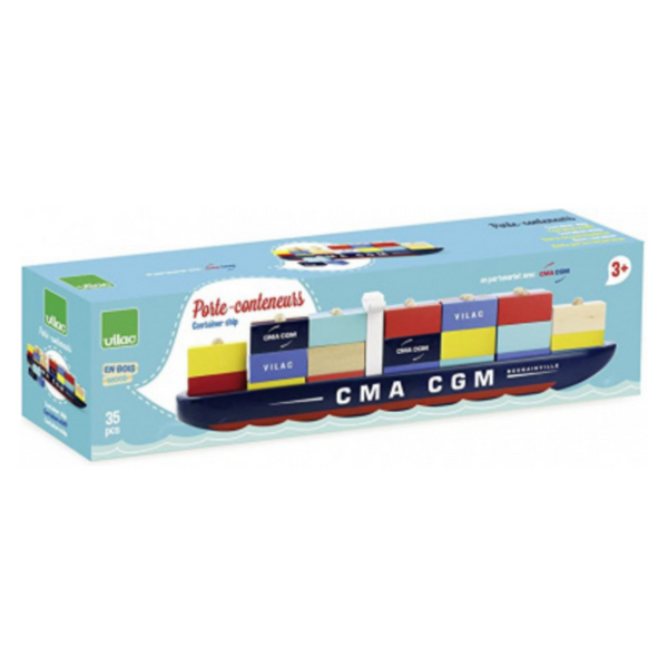 Wooden Container Ship 3yrs+