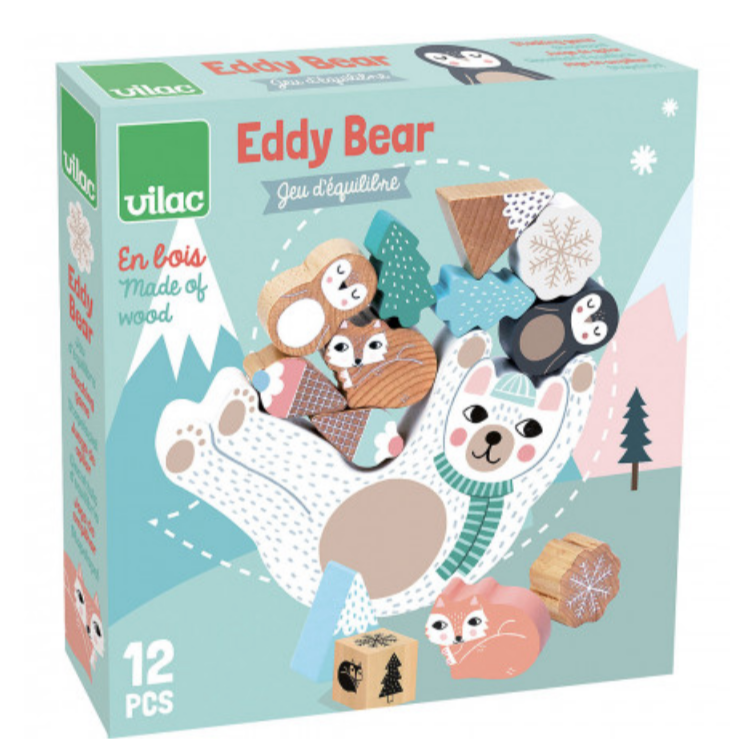 Eddy Bear Wooden Balancing Game - Michelle Carlslund