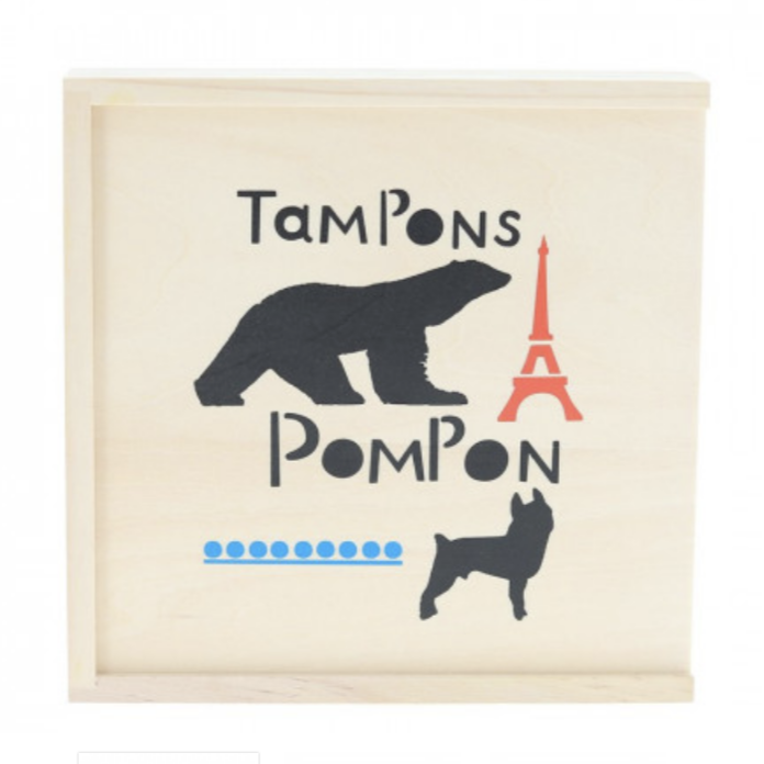 Set of Pompon Printing Stamps (4-12yrs)
