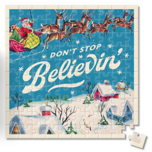 Don't Stop Believin' Mini Shaped Puzzle 100pcs 5yrs+
