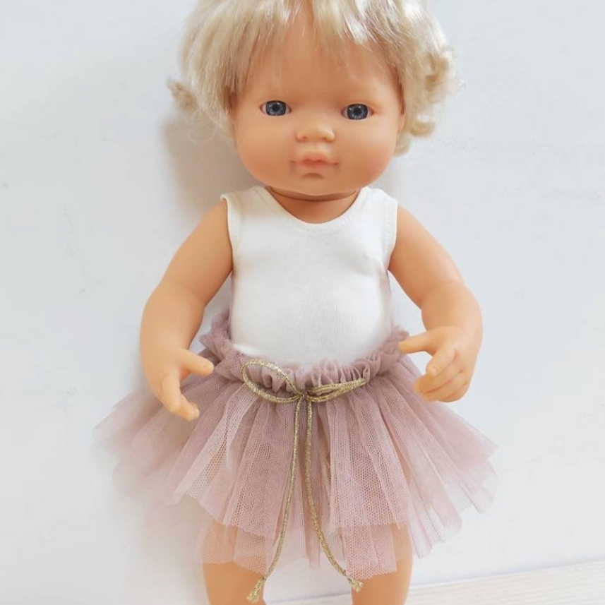 Tutu: fits 12" and 15" Miniland Doll