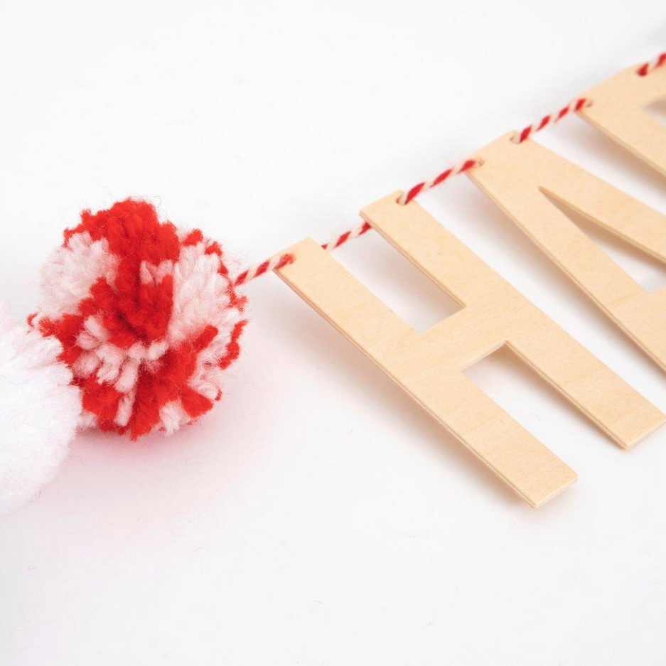 4th of July Pompom Garland