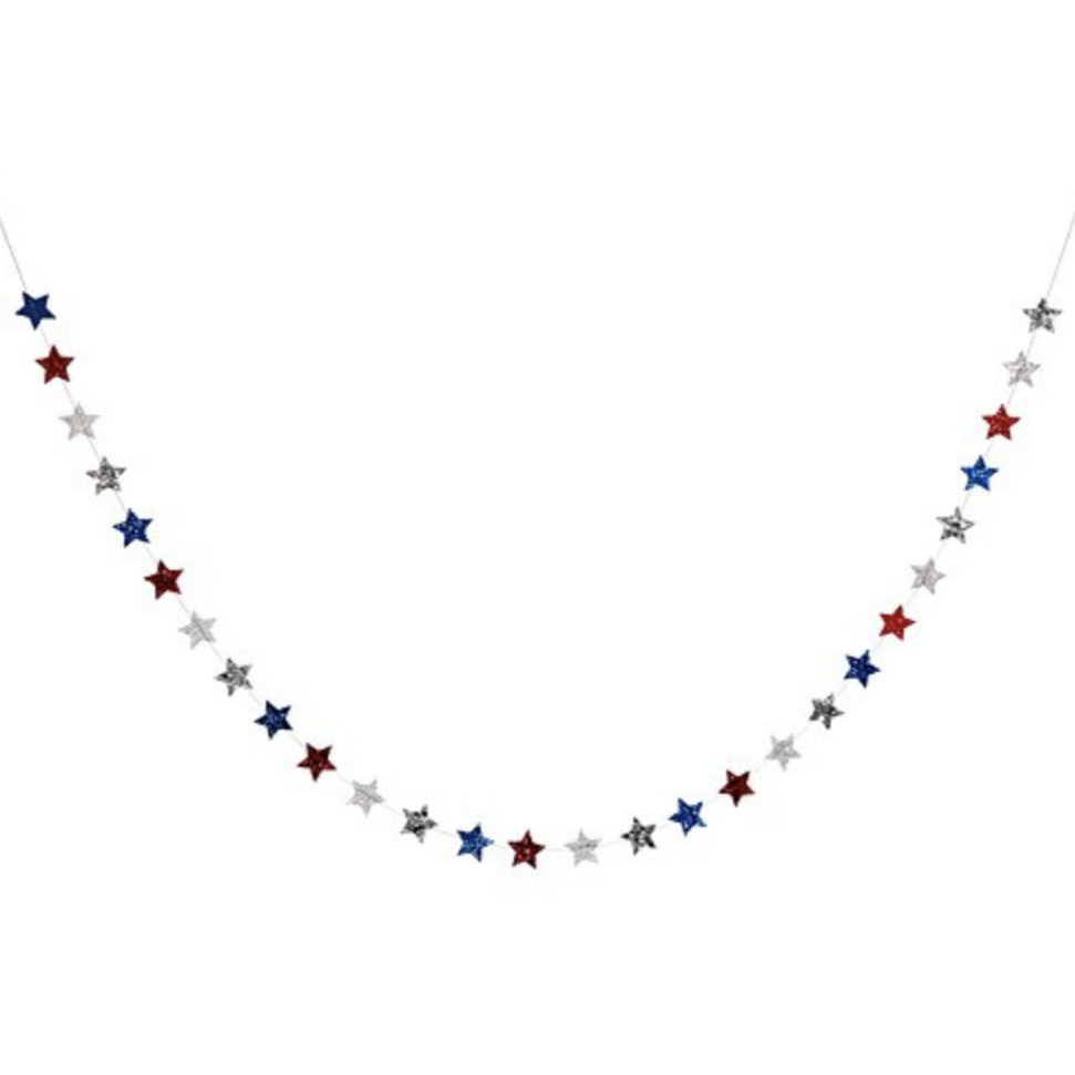 4th of July Mini Star Garland