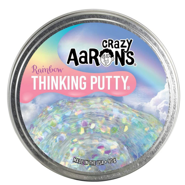 closed putty tin with picture of holographic putty