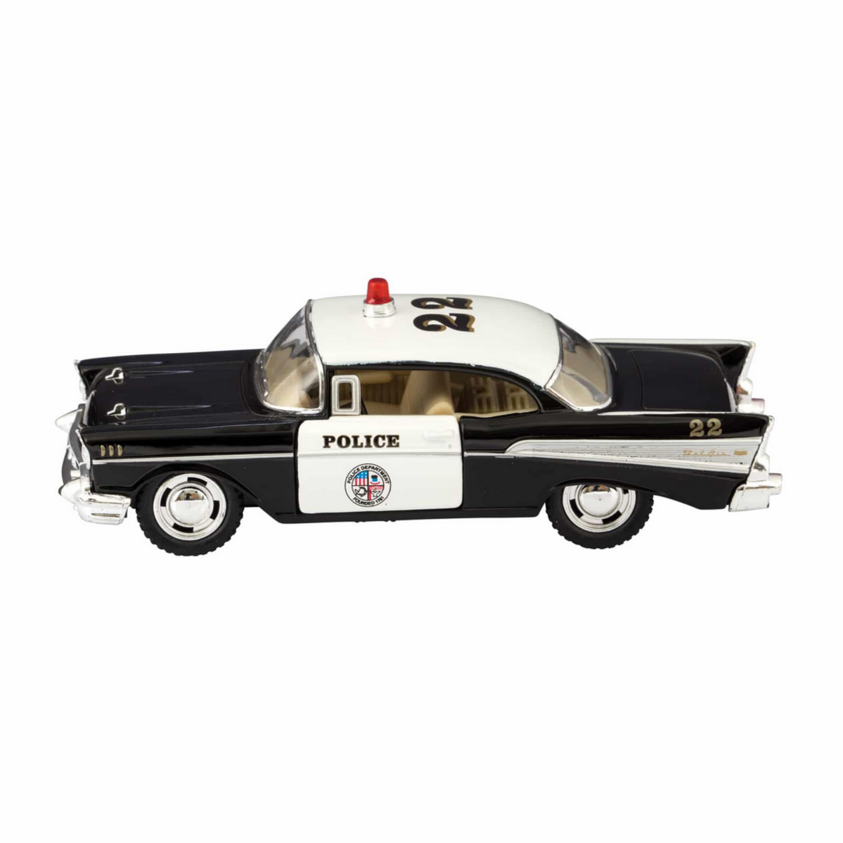 Diecast Fire or Police 1957 Chevrolet Bel Air