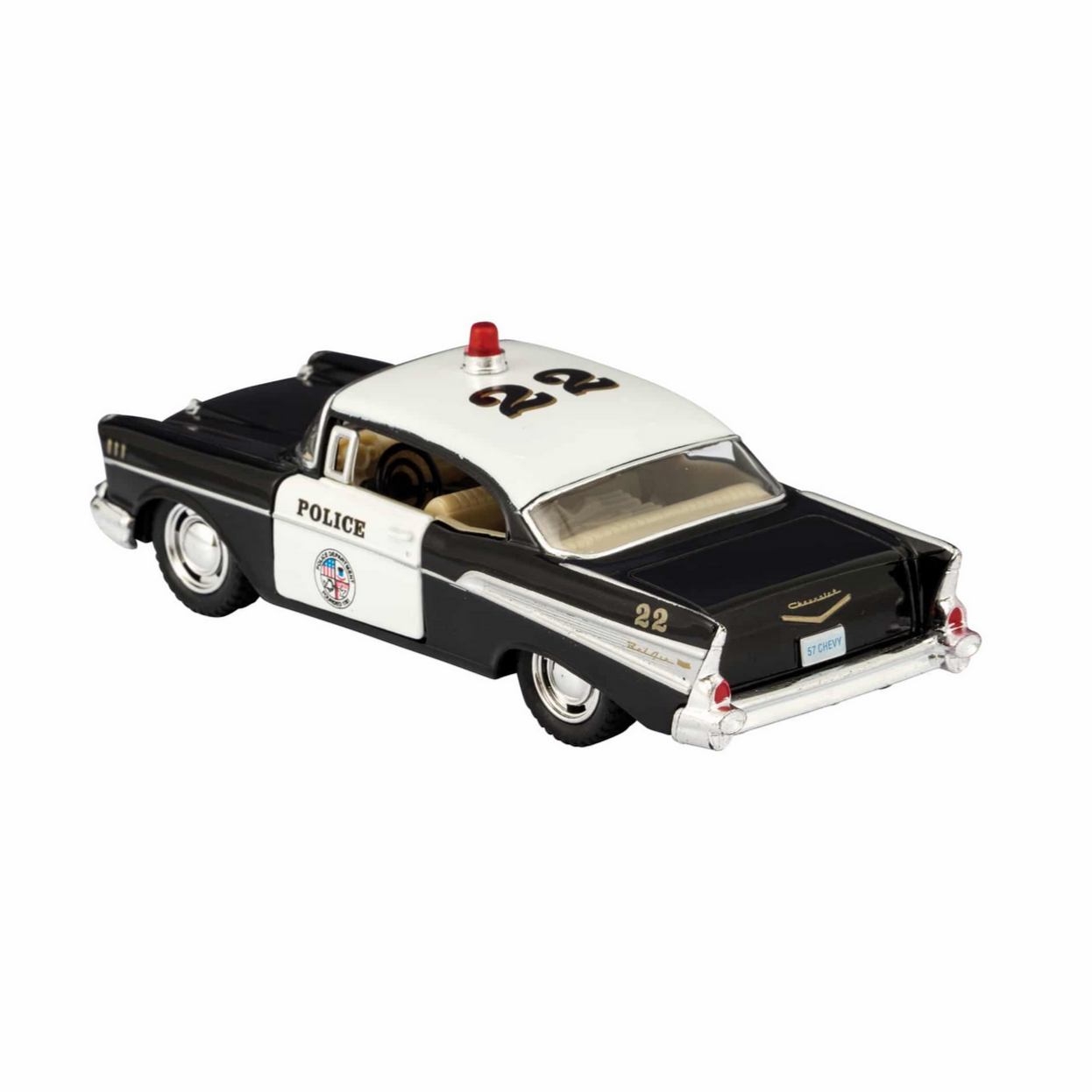 Diecast Fire or Police 1957 Chevrolet Bel Air