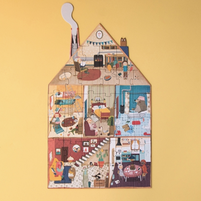 Welcome to My Home Puzzle -36pcs reversible