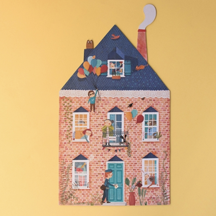 Welcome to My Home Puzzle -36pcs reversible