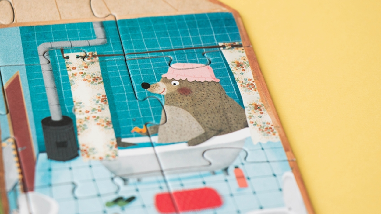 Welcome to My Home Puzzle -36pcs reversible