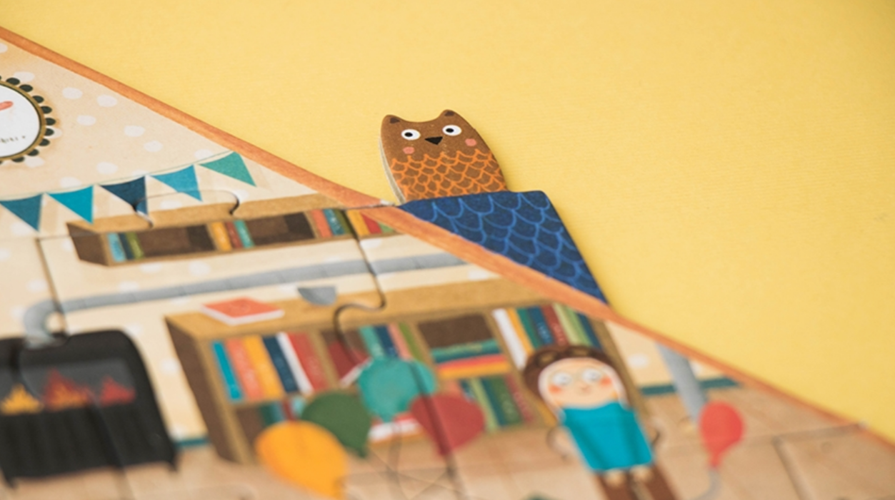 Welcome to My Home Puzzle -36pcs reversible