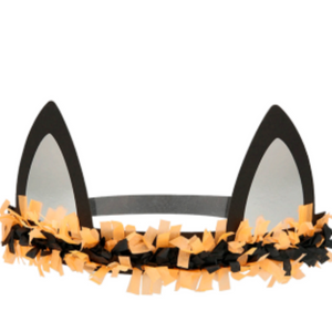 Halloween Cat Ear Headbands (8pk)