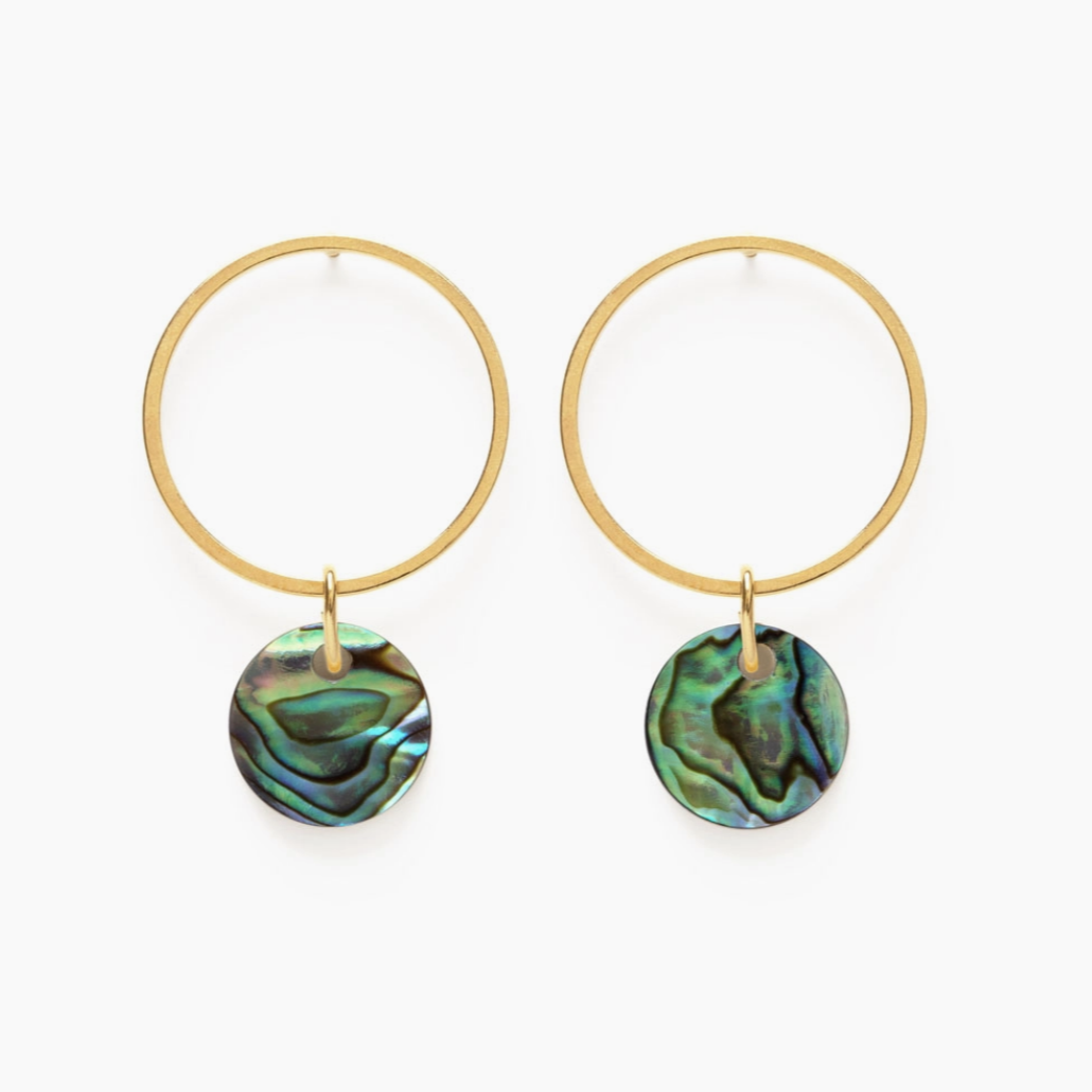 Playa Studs -Abalone