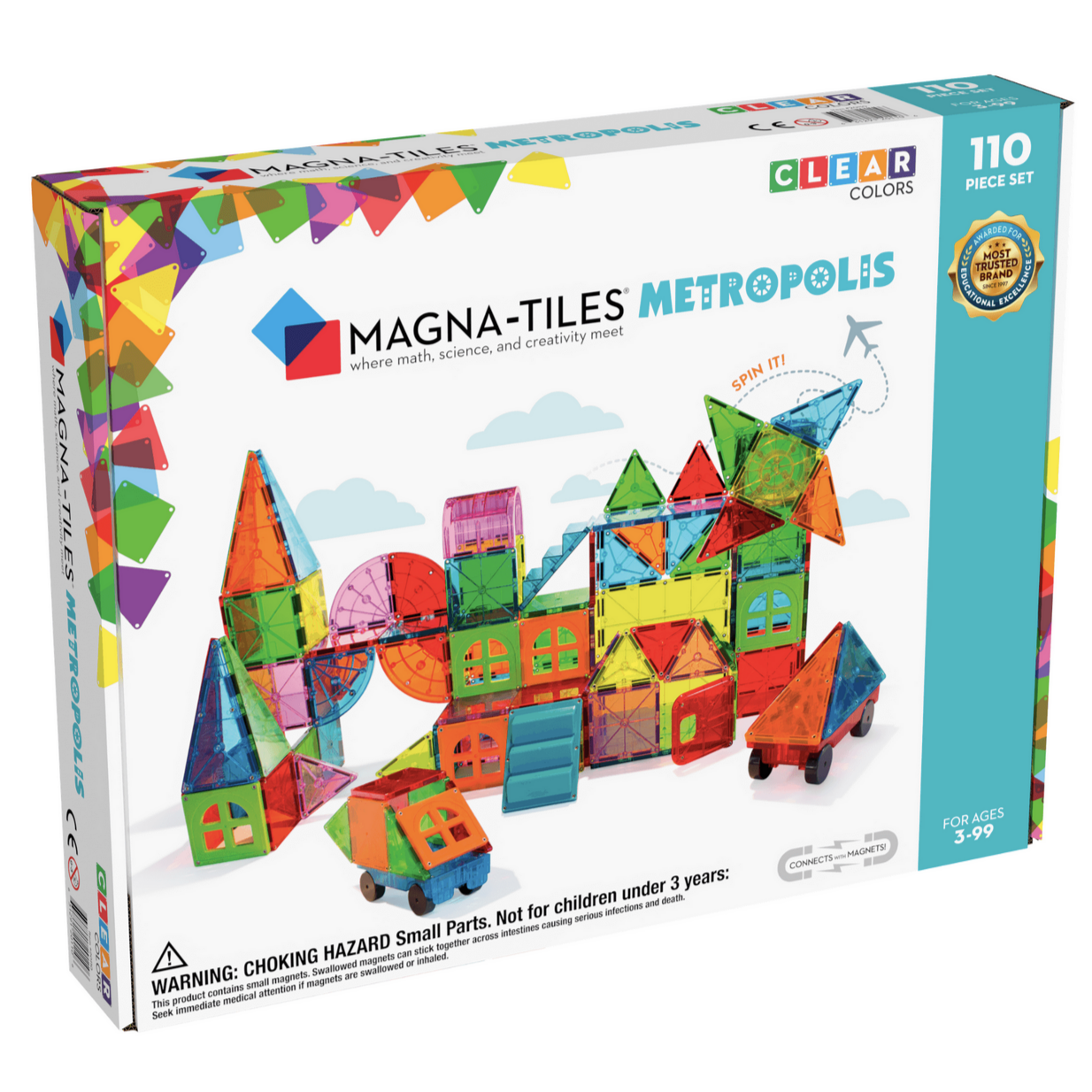 Magna-Tiles® Metropolis 110-Piece Set