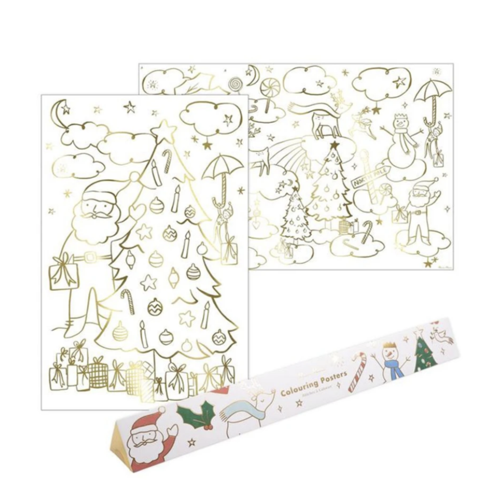 Christmas Coloring Posters (2pk)