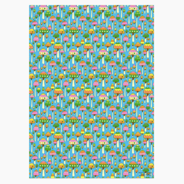 Groovy Mushrooms -single sheet