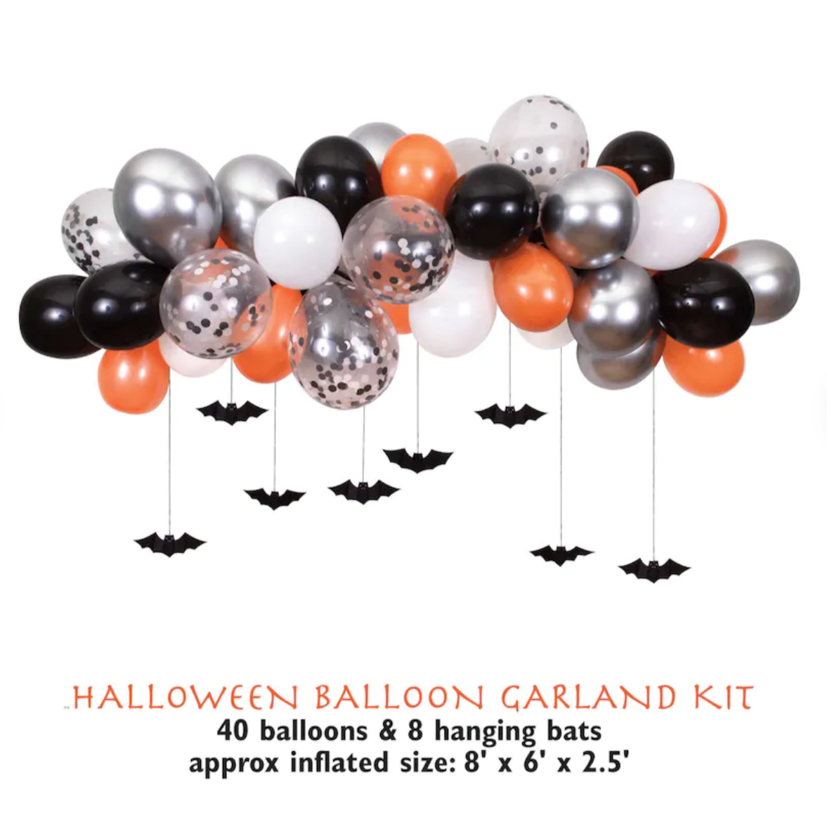 Halloween Balloon Garland Kit