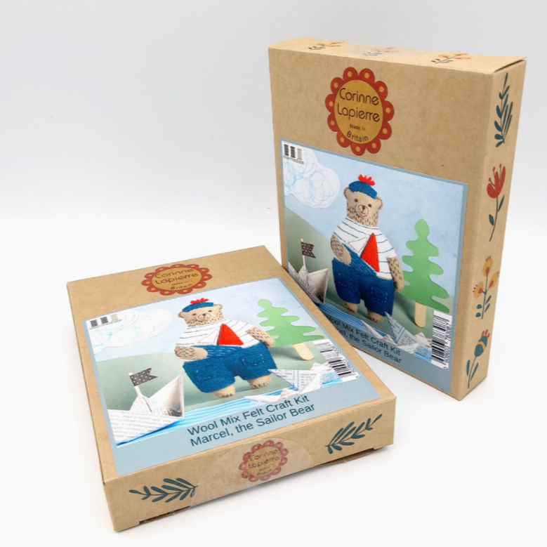 Marcel the Sailor Bear Felt Craft Mini Kit