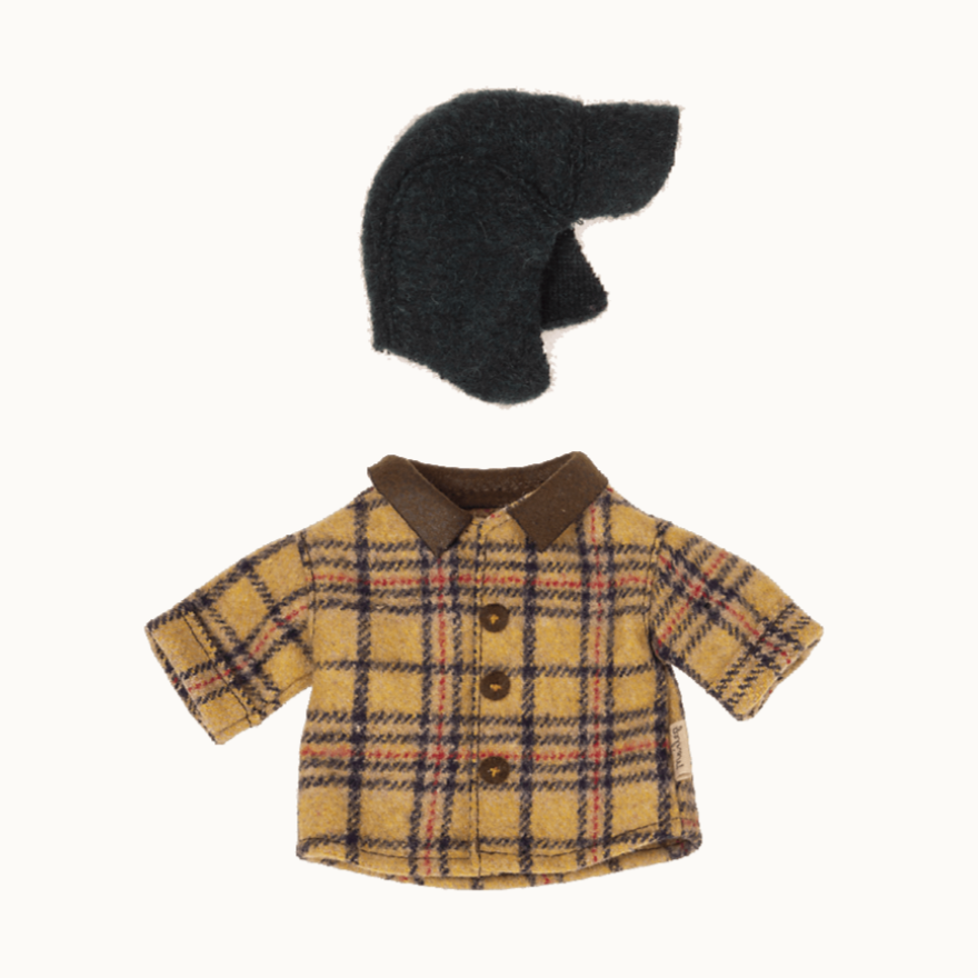 Woodsman Jacket and Hat for Teddy Dad