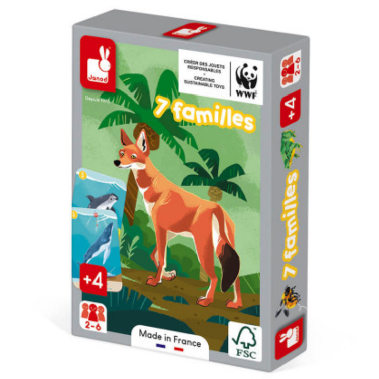 Animal Kingdom Happy Families Set - In partnership with WWF