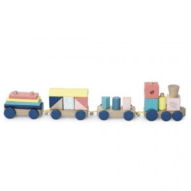 Wooden Stacking Train Set