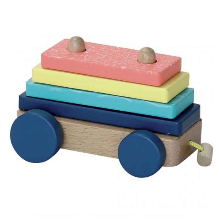 Wooden Stacking Train Set