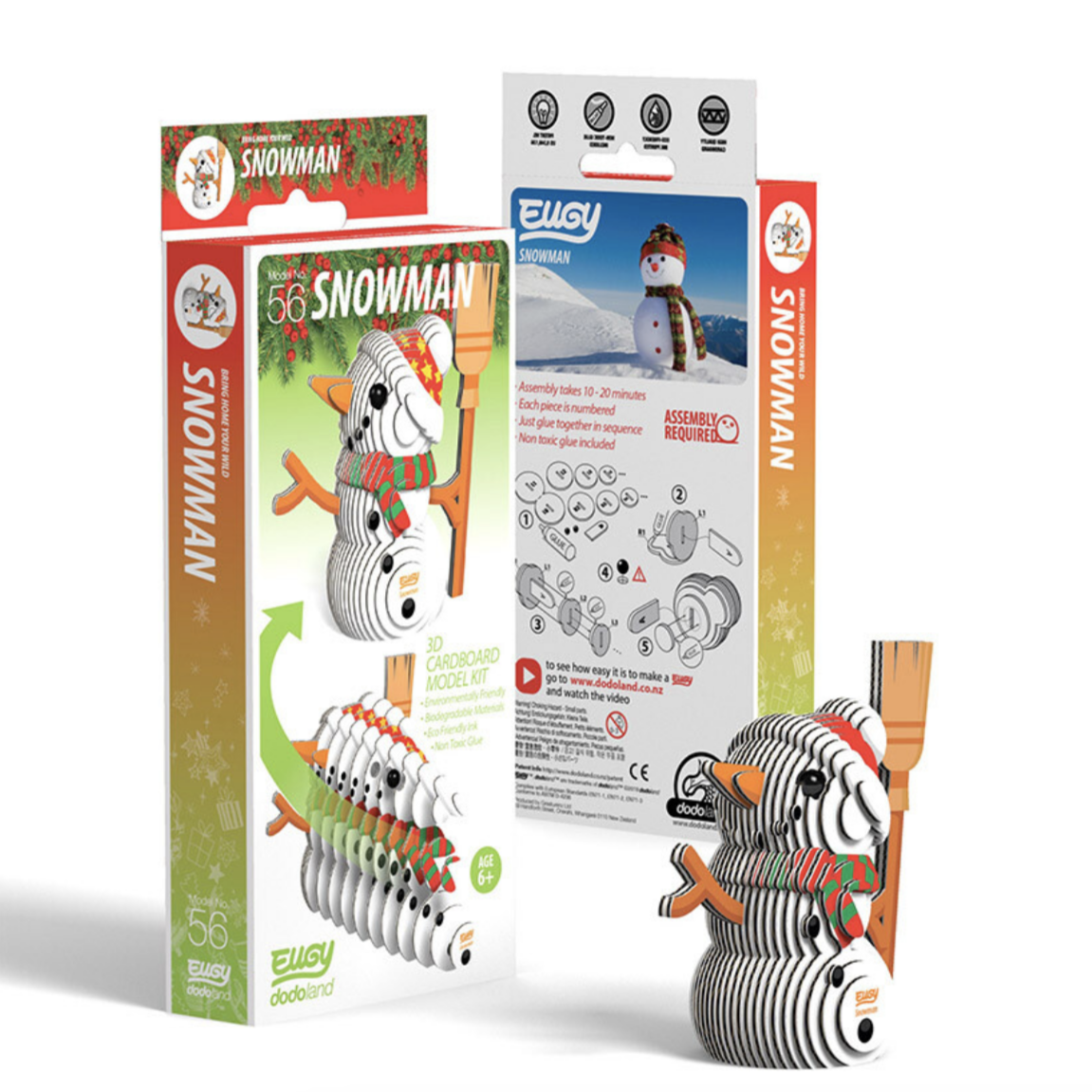 Snowman 3-D model kit (6-14yrs)