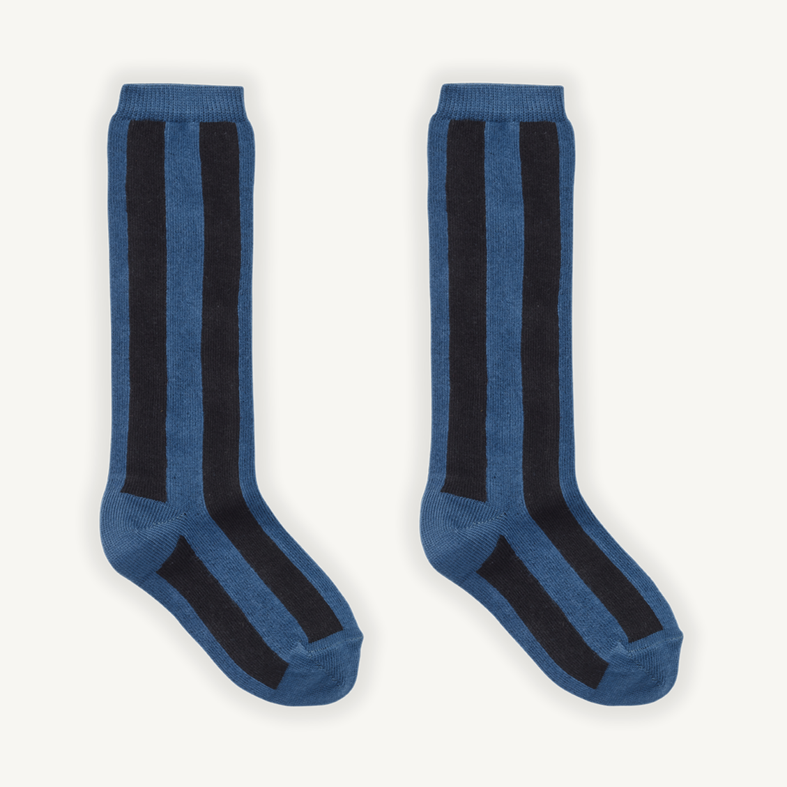 Kids Socks Stripe Lake Blue