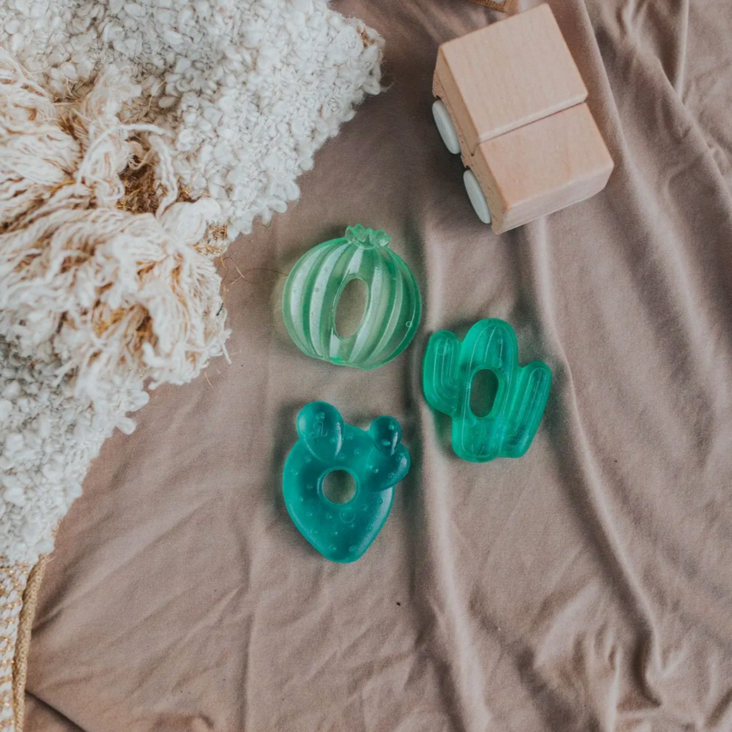 Cactus Water Filled Teethers (3-pk)