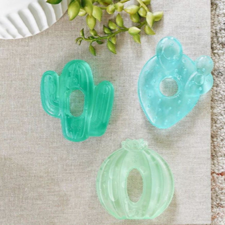 Cactus Water Filled Teethers (3-pk)