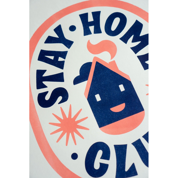 Club House Riso Print - 11" x 17"