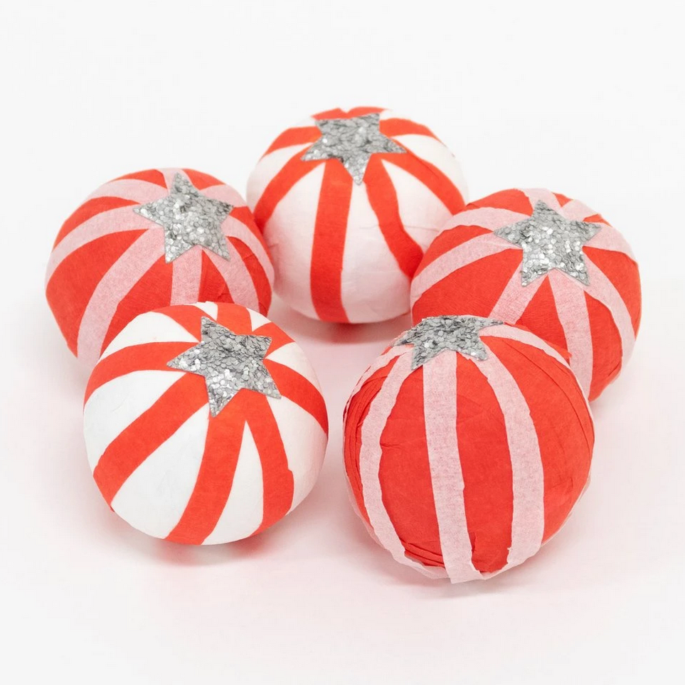 Peppermint Candy Surprise Balls -6pk