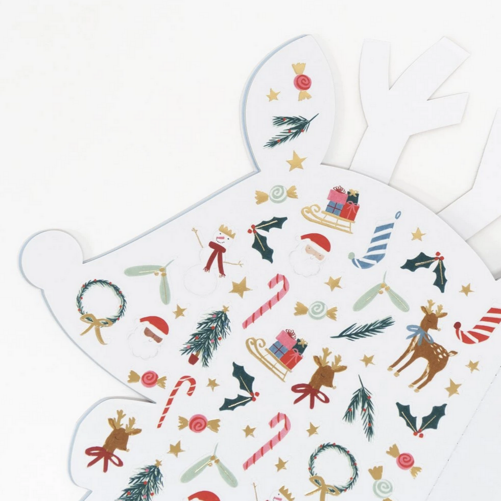 Reindeer Sticker Sketch Book