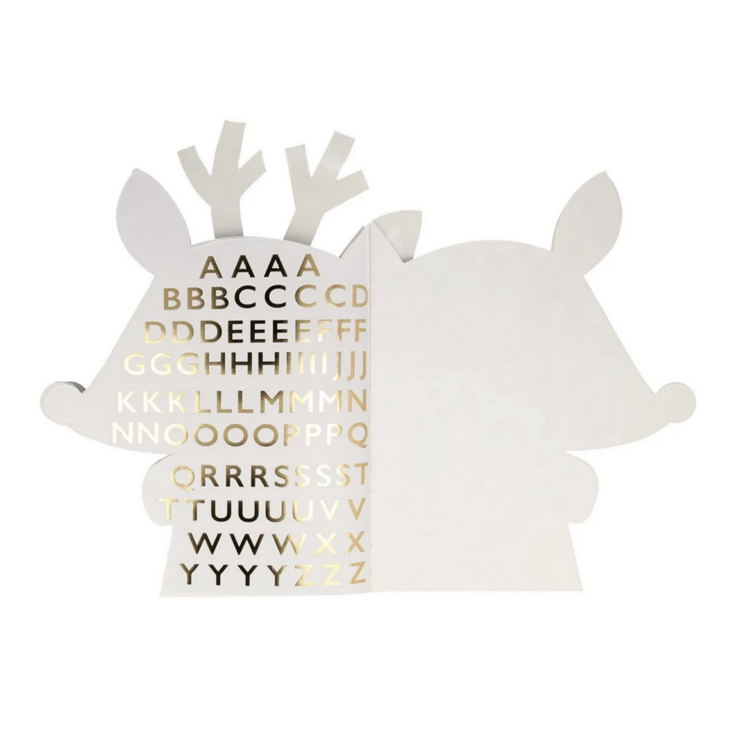 Reindeer Sticker Sketch Book