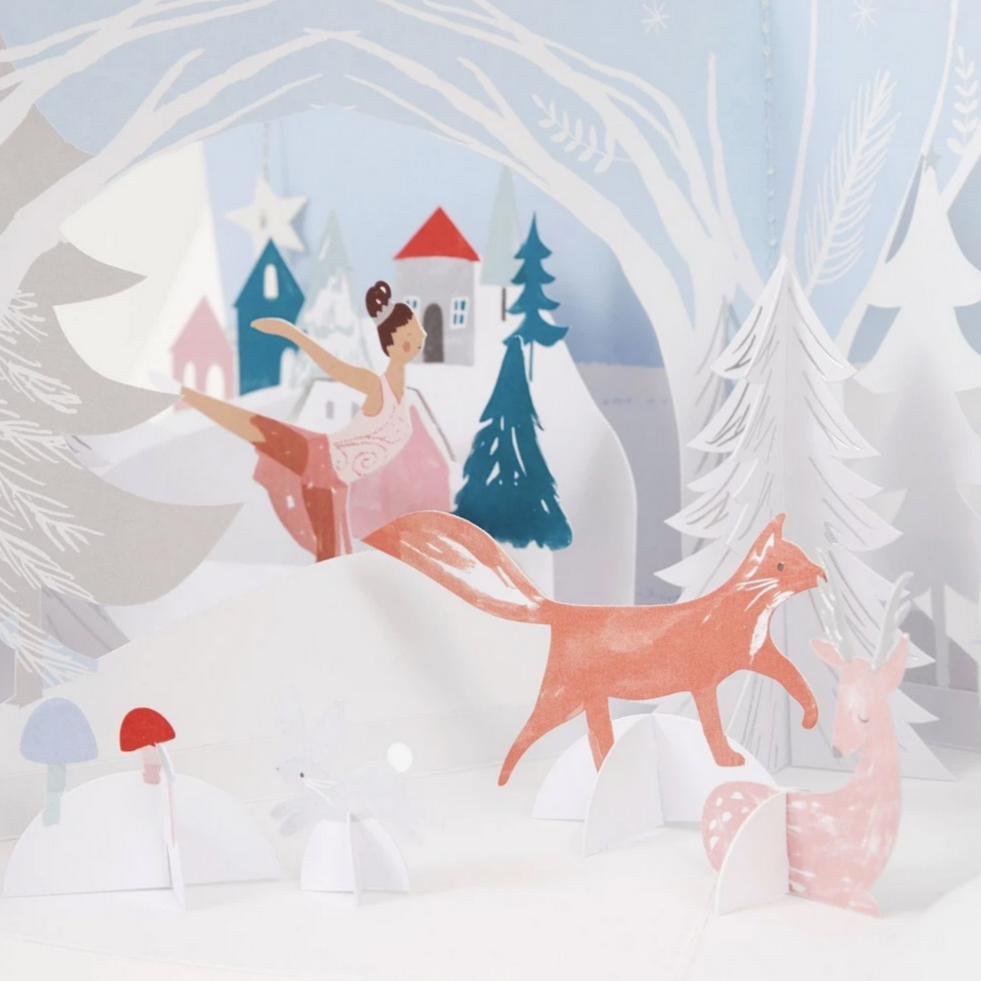 Winter Wonderland Paper Craft Advent Calendar TANTRUM