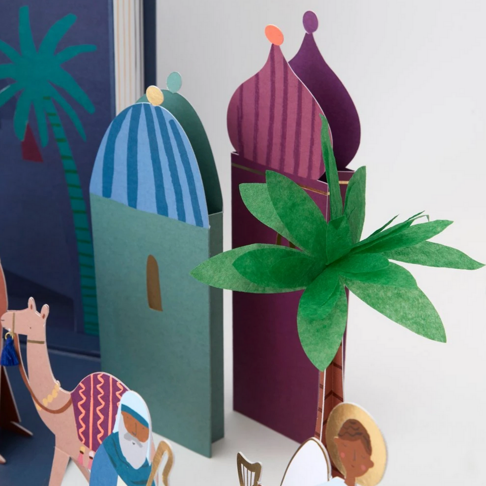 Nativity Paper Craft Advent Calendar