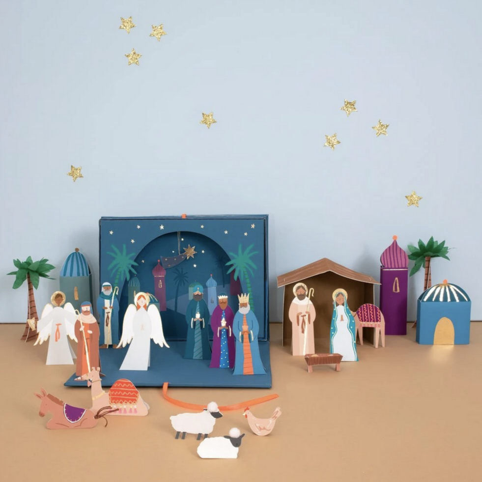 Nativity Paper Craft Advent Calendar